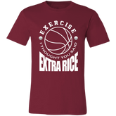 Exercise I Thought You Said Extra Rice Basketball Unisex Jersey T-Shirt
